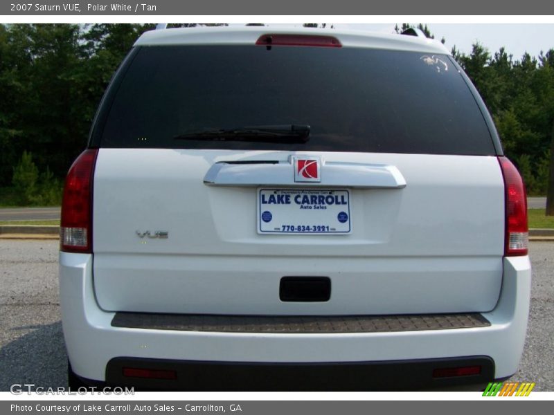 Polar White / Tan 2007 Saturn VUE