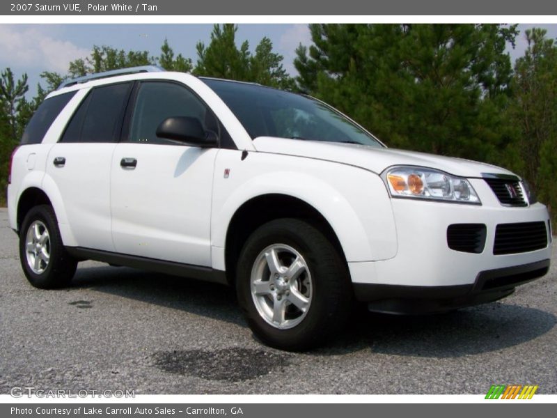 Polar White / Tan 2007 Saturn VUE