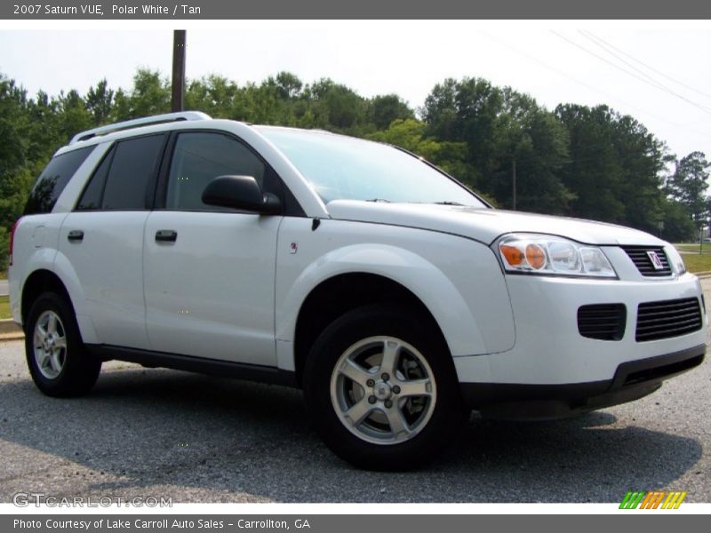 Polar White / Tan 2007 Saturn VUE