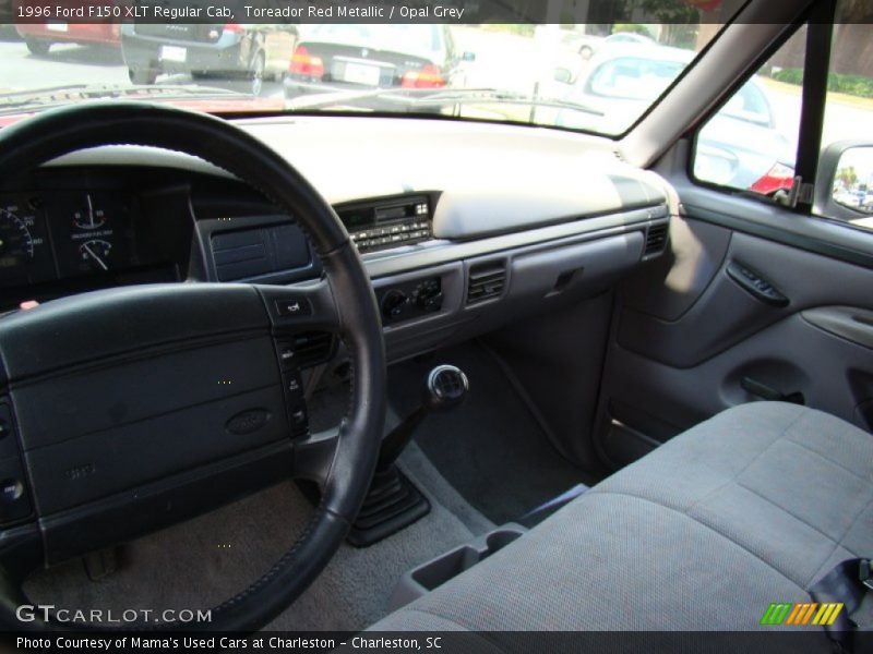 Opal Grey Interior - 1996 F150 XLT Regular Cab 