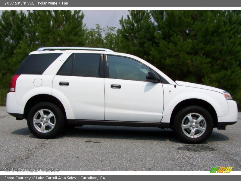 Polar White / Tan 2007 Saturn VUE