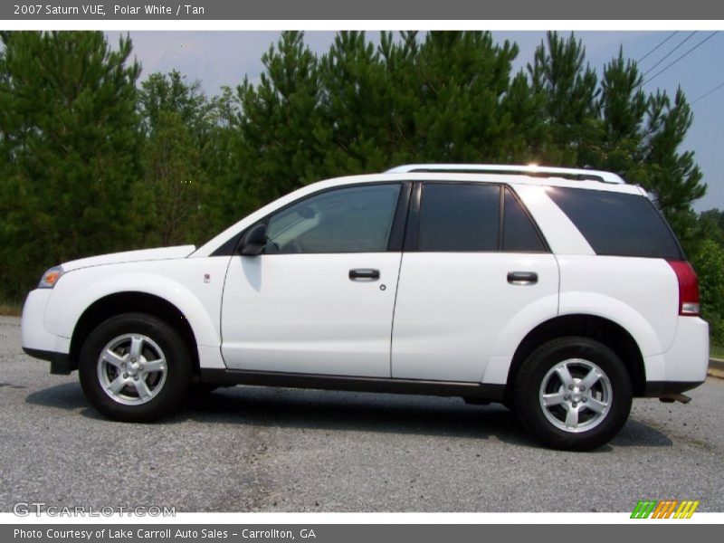 Polar White / Tan 2007 Saturn VUE