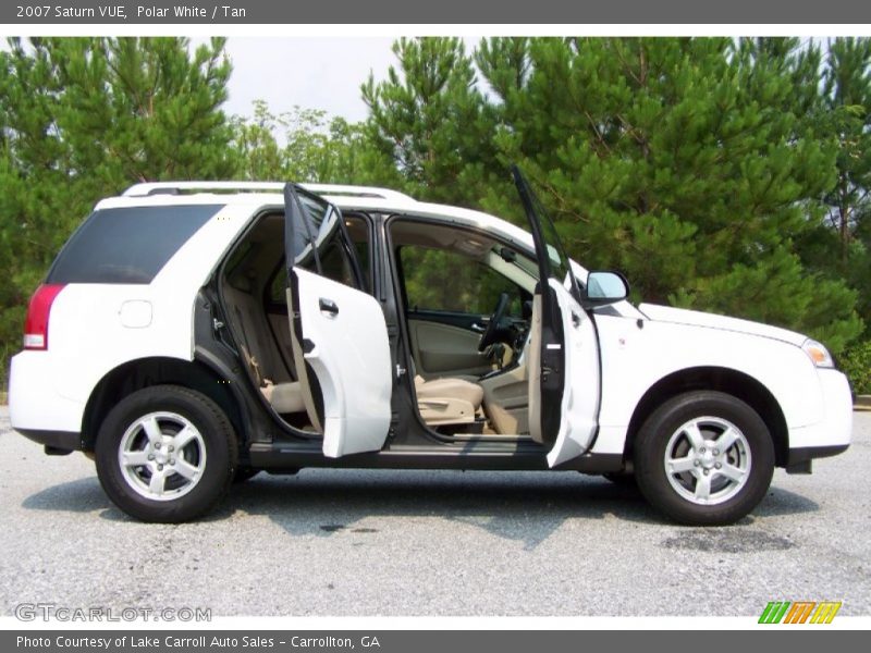 Polar White / Tan 2007 Saturn VUE