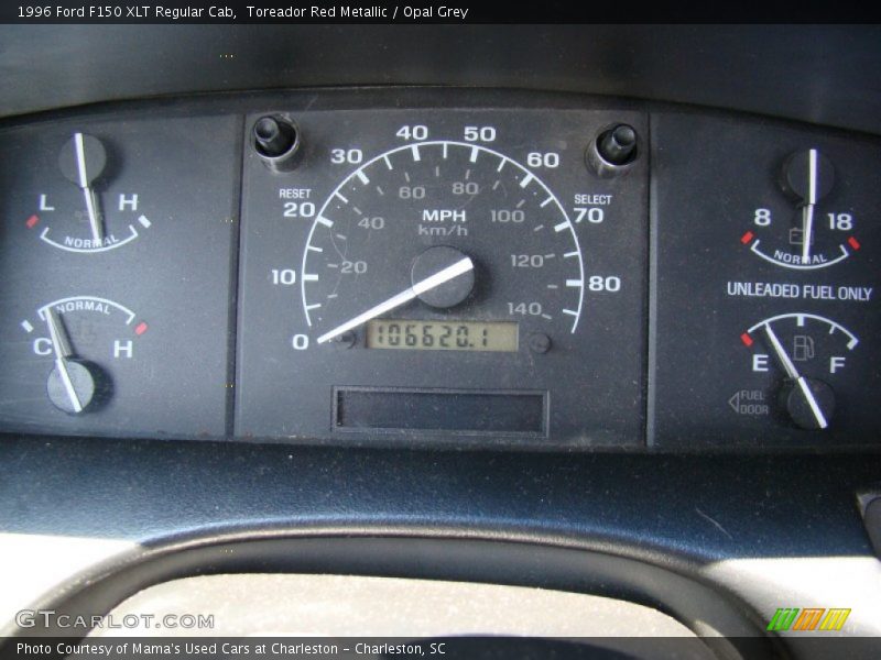  1996 F150 XLT Regular Cab XLT Regular Cab Gauges