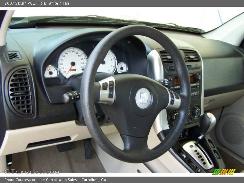 Polar White / Tan 2007 Saturn VUE