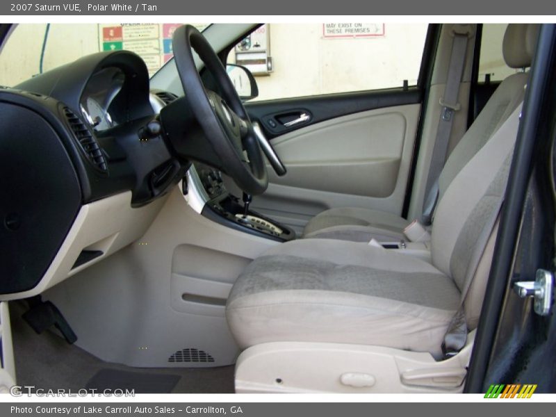 Polar White / Tan 2007 Saturn VUE