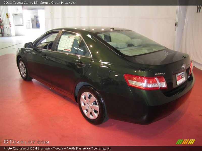 Spruce Green Mica / Ash 2011 Toyota Camry LE