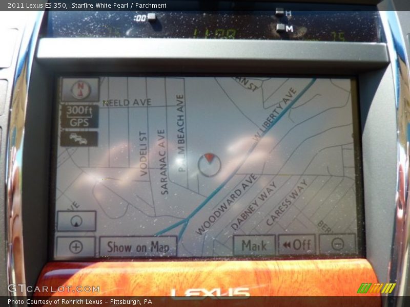 Starfire White Pearl / Parchment 2011 Lexus ES 350