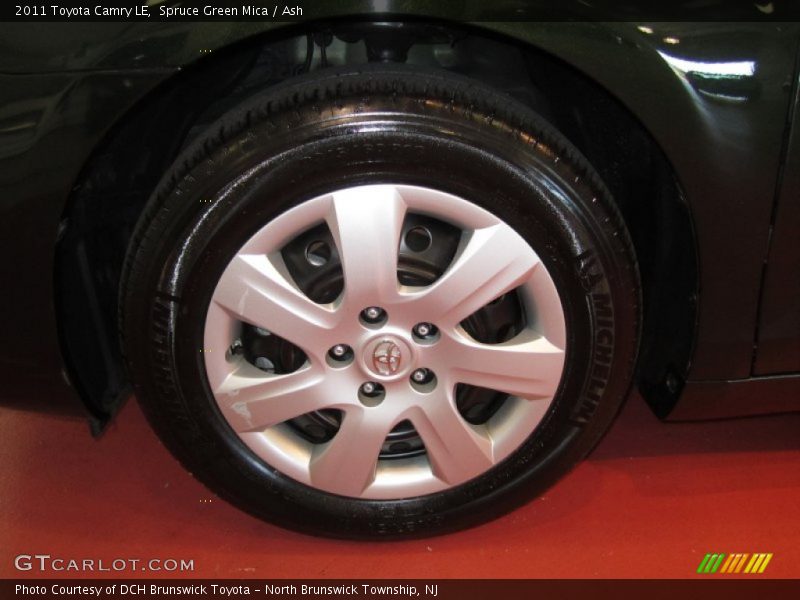 Spruce Green Mica / Ash 2011 Toyota Camry LE