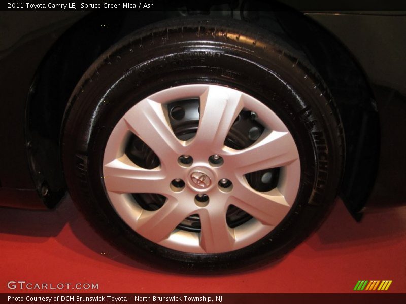 Spruce Green Mica / Ash 2011 Toyota Camry LE