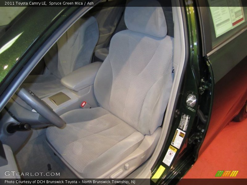 Spruce Green Mica / Ash 2011 Toyota Camry LE