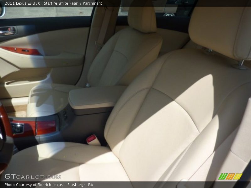 Starfire White Pearl / Parchment 2011 Lexus ES 350