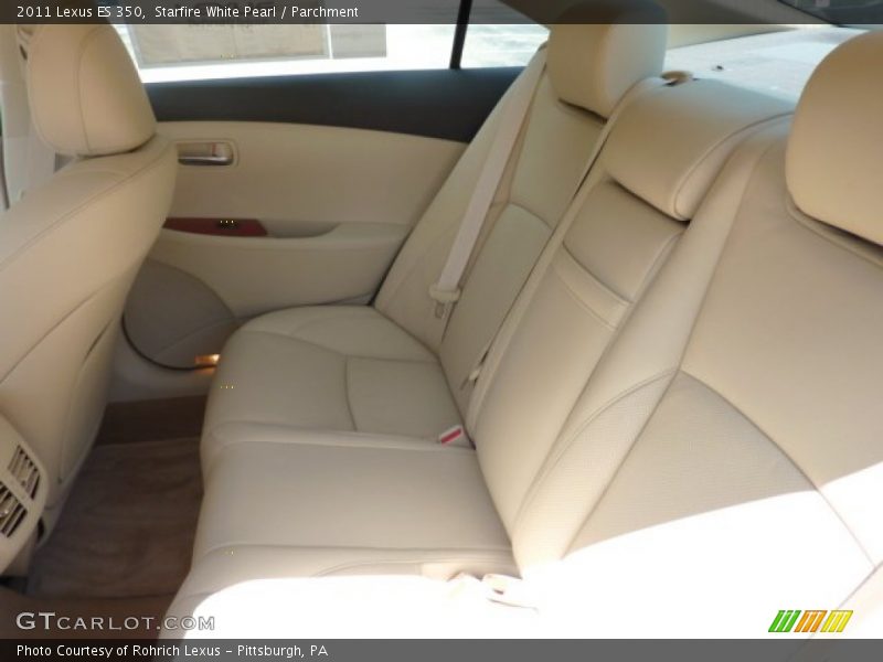Starfire White Pearl / Parchment 2011 Lexus ES 350