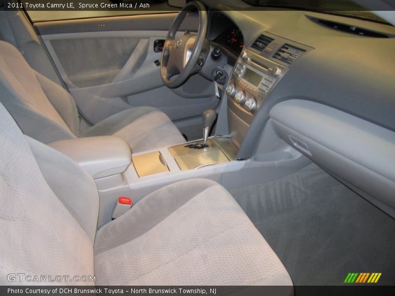 Spruce Green Mica / Ash 2011 Toyota Camry LE