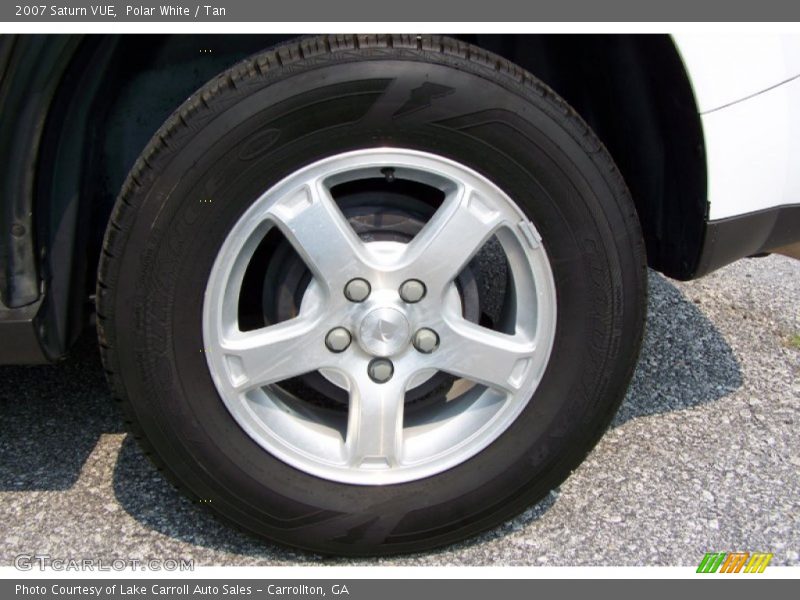 Polar White / Tan 2007 Saturn VUE