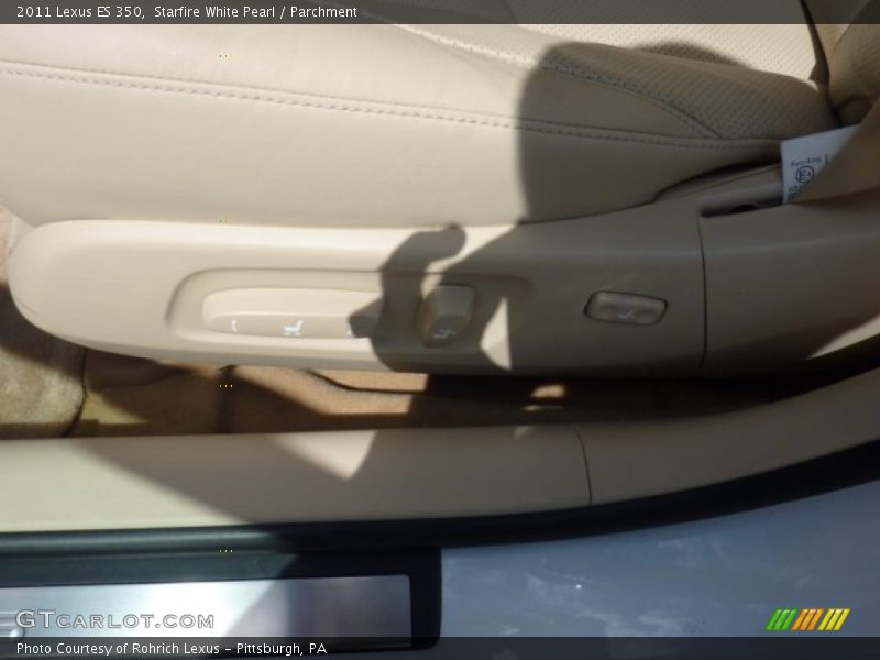 Starfire White Pearl / Parchment 2011 Lexus ES 350