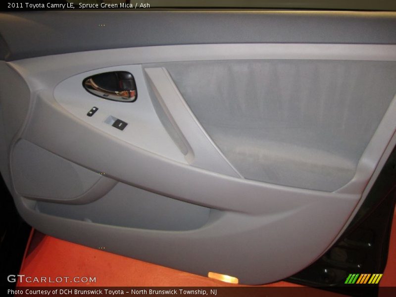 Spruce Green Mica / Ash 2011 Toyota Camry LE