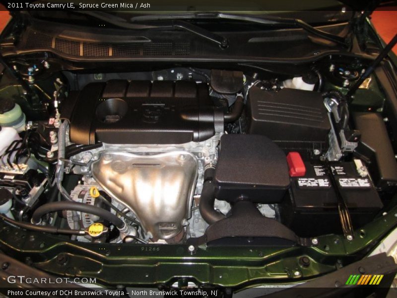 Spruce Green Mica / Ash 2011 Toyota Camry LE