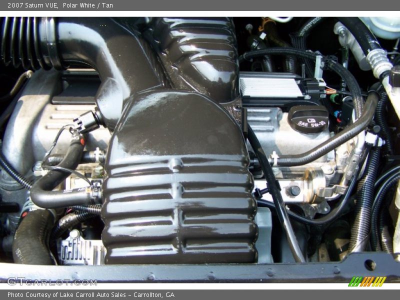 Polar White / Tan 2007 Saturn VUE