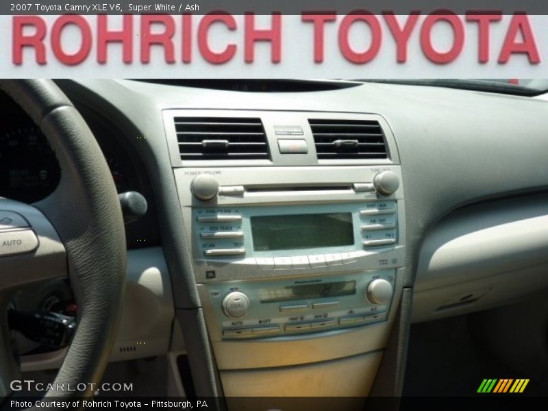 Super White / Ash 2007 Toyota Camry XLE V6