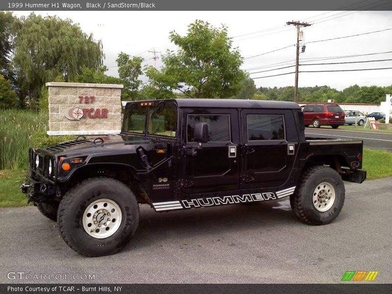 Black / SandStorm/Black 1999 Hummer H1 Wagon