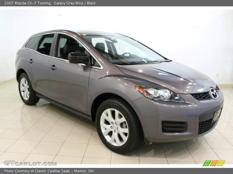 Galaxy Gray Mica / Black 2007 Mazda CX-7 Touring
