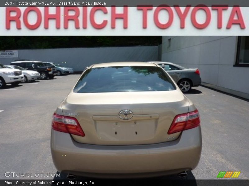 Desert Sand Mica / Bisque 2007 Toyota Camry XLE V6