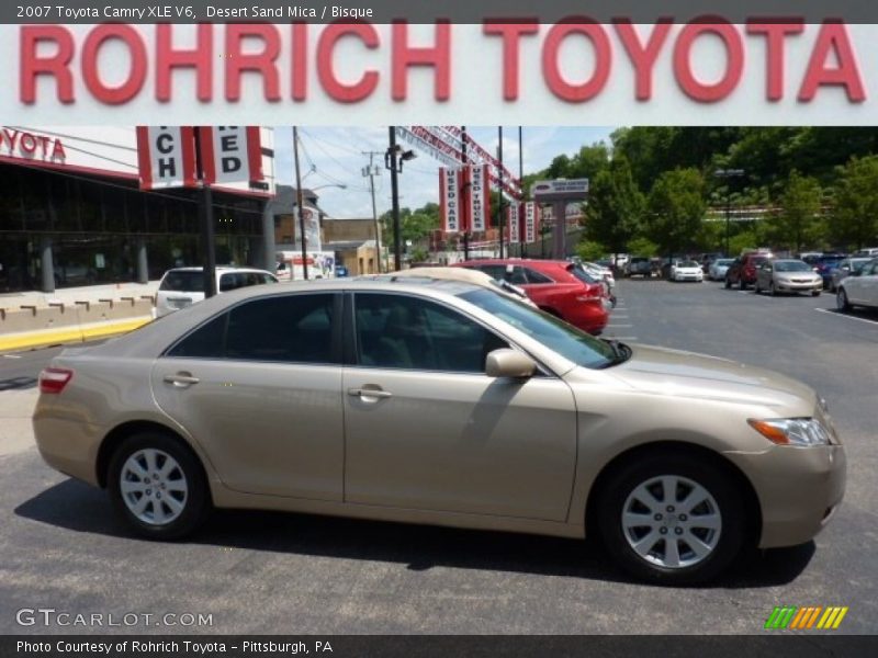 Desert Sand Mica / Bisque 2007 Toyota Camry XLE V6
