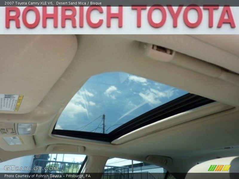 Desert Sand Mica / Bisque 2007 Toyota Camry XLE V6