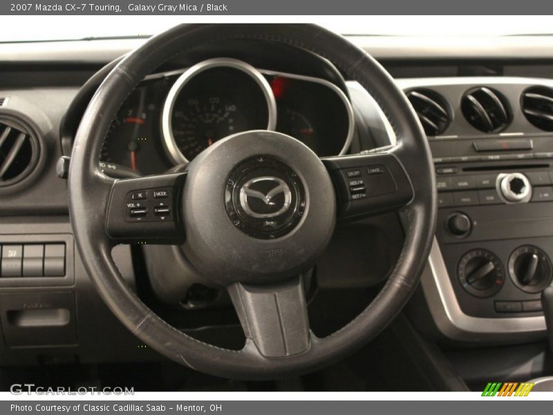 Galaxy Gray Mica / Black 2007 Mazda CX-7 Touring