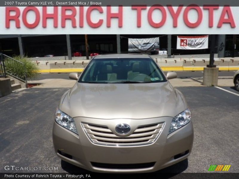 Desert Sand Mica / Bisque 2007 Toyota Camry XLE V6