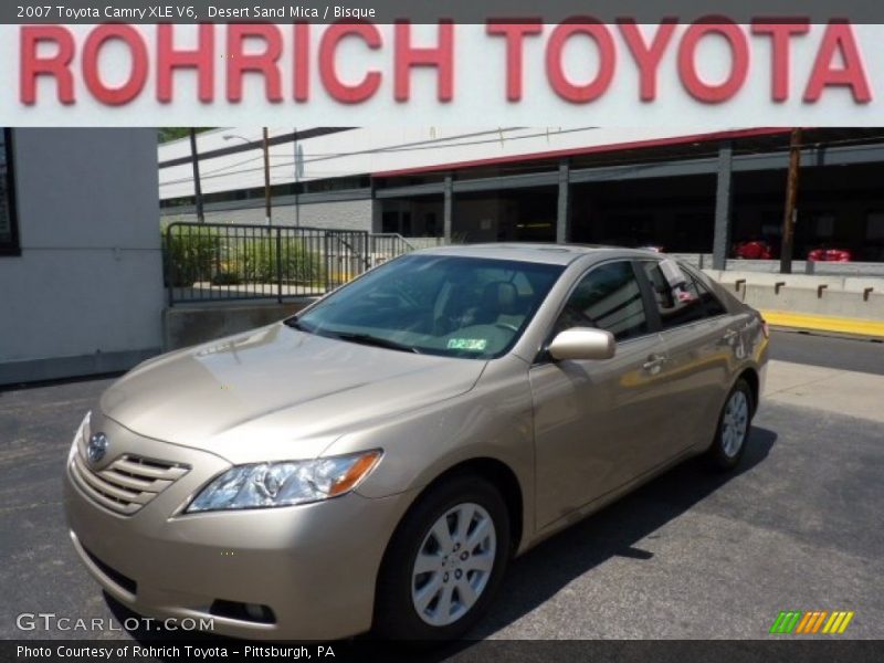 Desert Sand Mica / Bisque 2007 Toyota Camry XLE V6