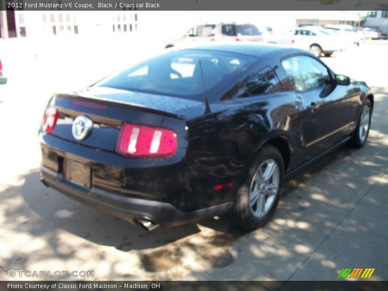 Black / Charcoal Black 2012 Ford Mustang V6 Coupe