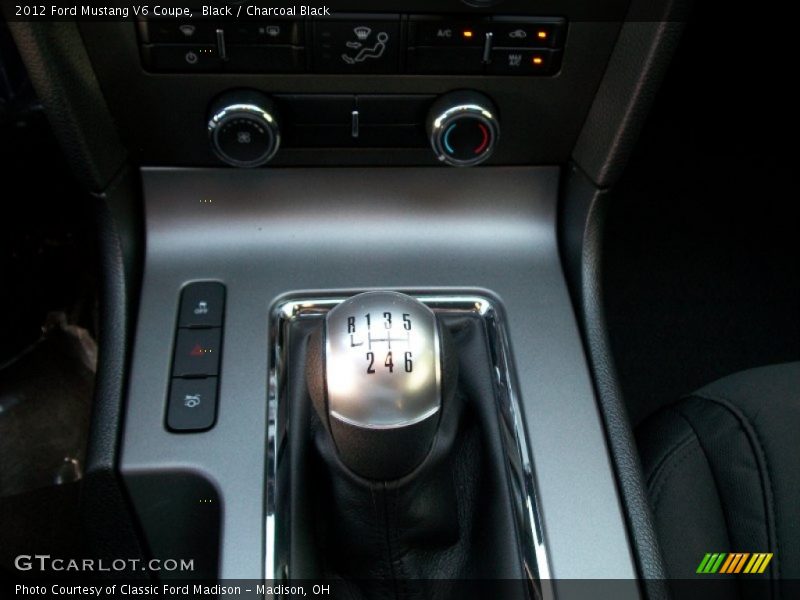 Black / Charcoal Black 2012 Ford Mustang V6 Coupe