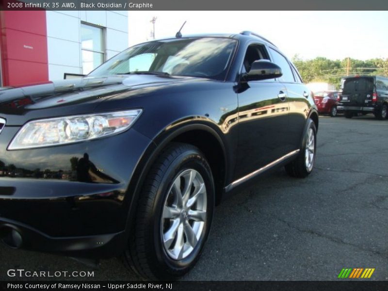 Black Obsidian / Graphite 2008 Infiniti FX 35 AWD
