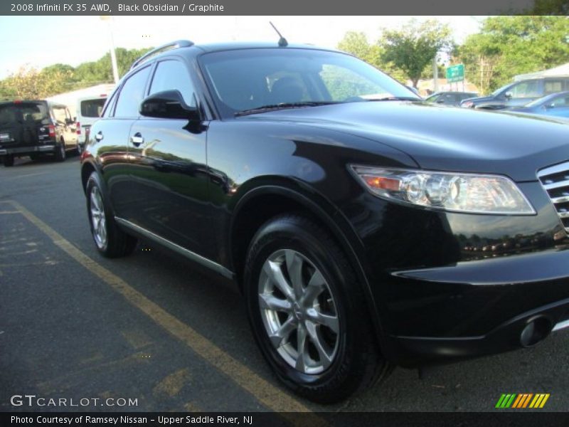 Black Obsidian / Graphite 2008 Infiniti FX 35 AWD