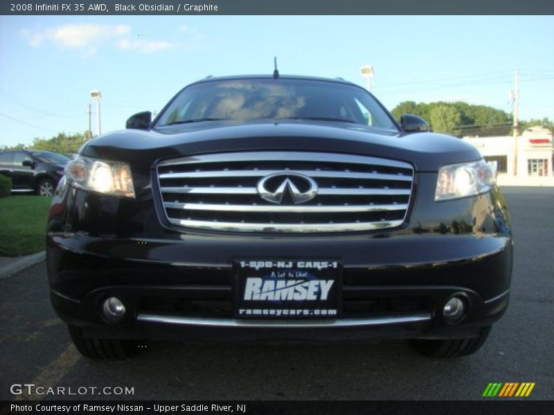 Black Obsidian / Graphite 2008 Infiniti FX 35 AWD