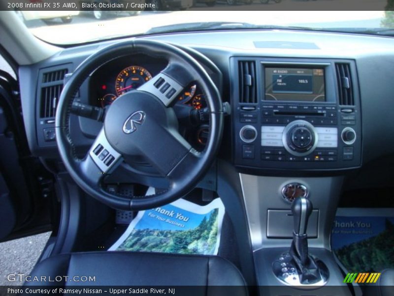 Black Obsidian / Graphite 2008 Infiniti FX 35 AWD