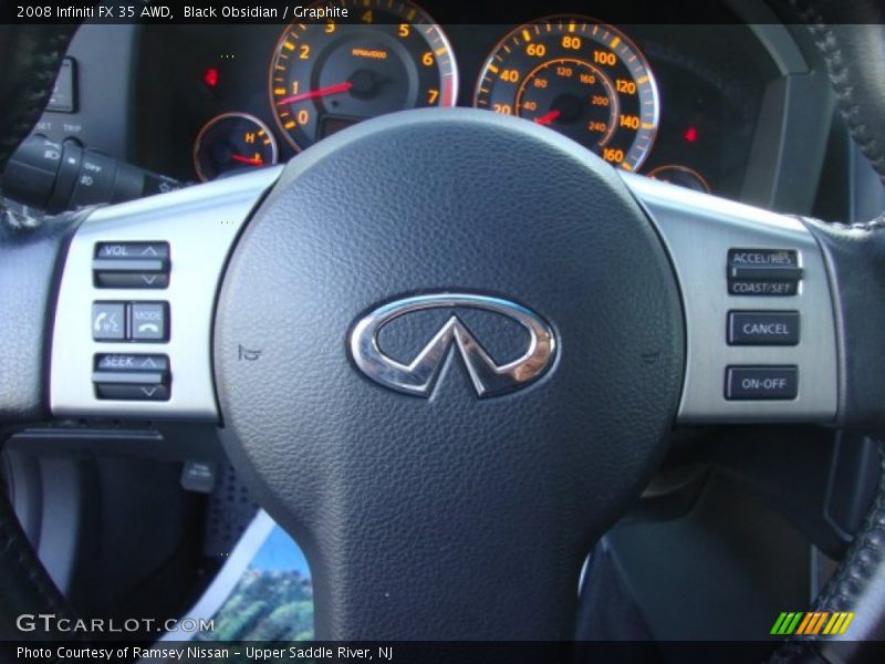 Black Obsidian / Graphite 2008 Infiniti FX 35 AWD