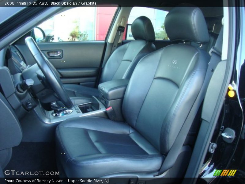 Black Obsidian / Graphite 2008 Infiniti FX 35 AWD