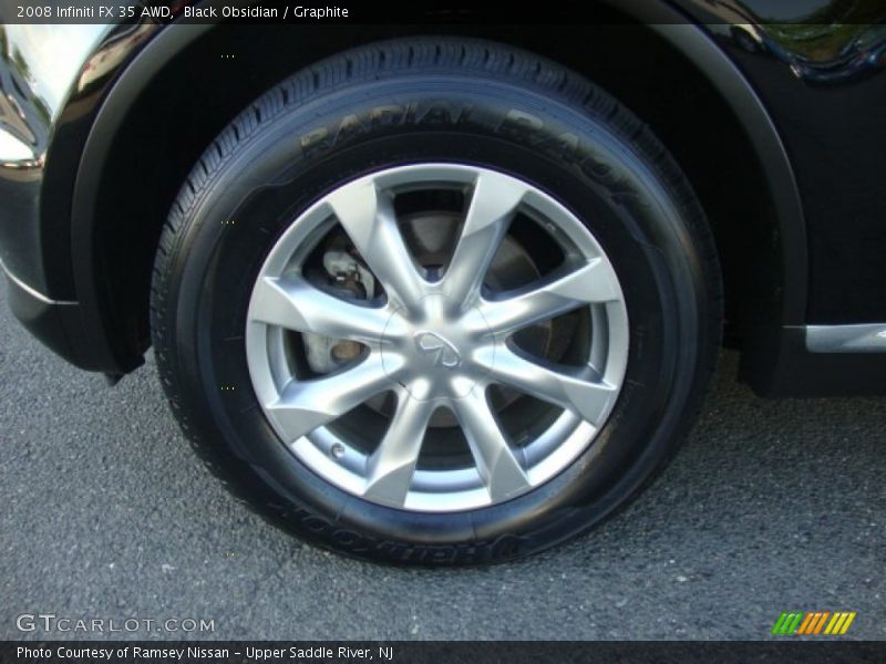 Black Obsidian / Graphite 2008 Infiniti FX 35 AWD