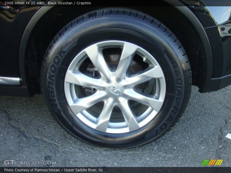 Black Obsidian / Graphite 2008 Infiniti FX 35 AWD