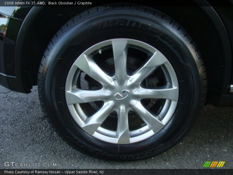 Black Obsidian / Graphite 2008 Infiniti FX 35 AWD