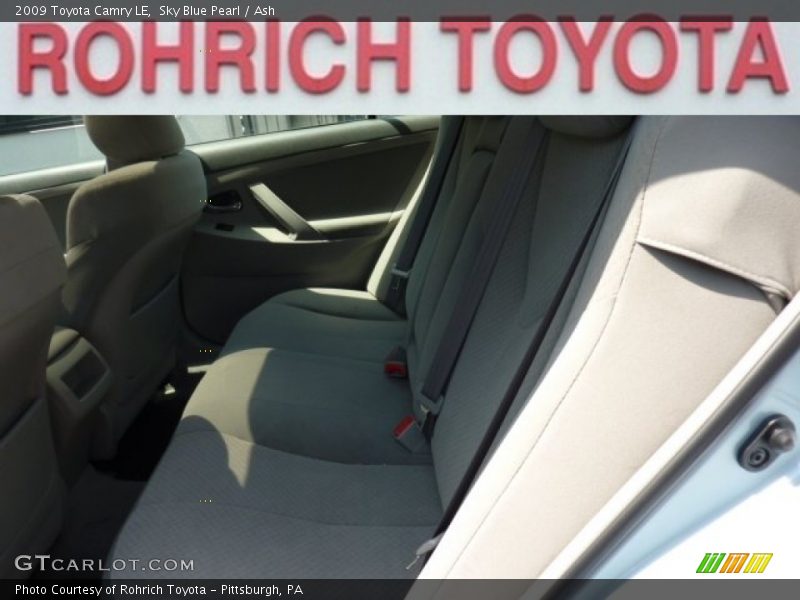 Sky Blue Pearl / Ash 2009 Toyota Camry LE