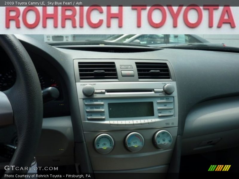 Sky Blue Pearl / Ash 2009 Toyota Camry LE