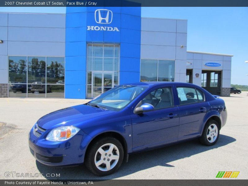 Pace Blue / Gray 2007 Chevrolet Cobalt LT Sedan