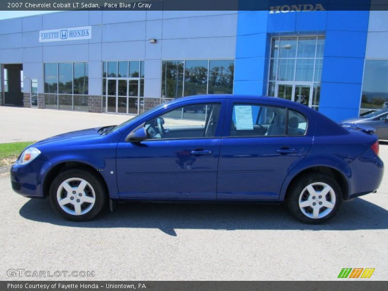 Pace Blue / Gray 2007 Chevrolet Cobalt LT Sedan