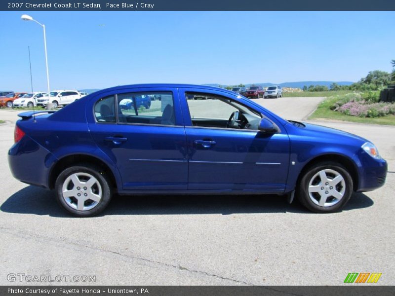 Pace Blue / Gray 2007 Chevrolet Cobalt LT Sedan