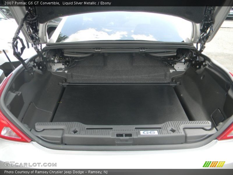 Liquid Silver Metallic / Ebony 2007 Pontiac G6 GT Convertible