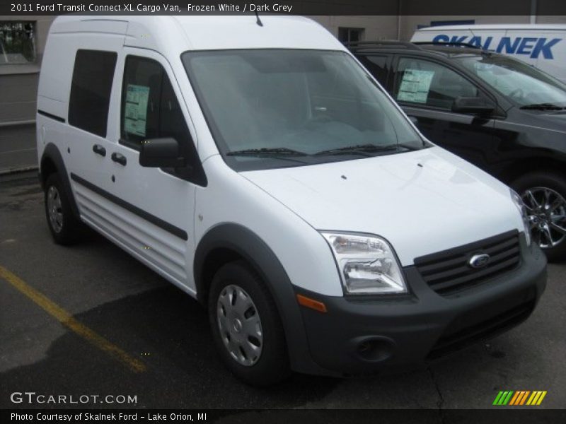 Frozen White / Dark Grey 2011 Ford Transit Connect XL Cargo Van